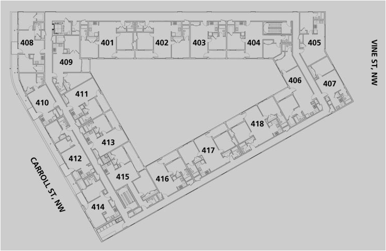 4th Floor Plan